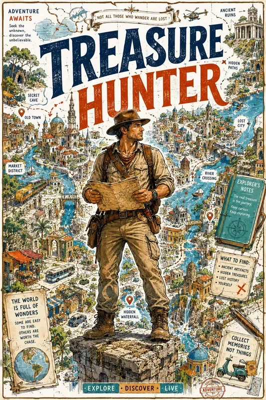 Whimsical Character City Maps