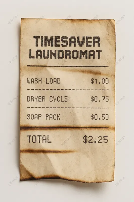 Retro Thermal Receipt Style