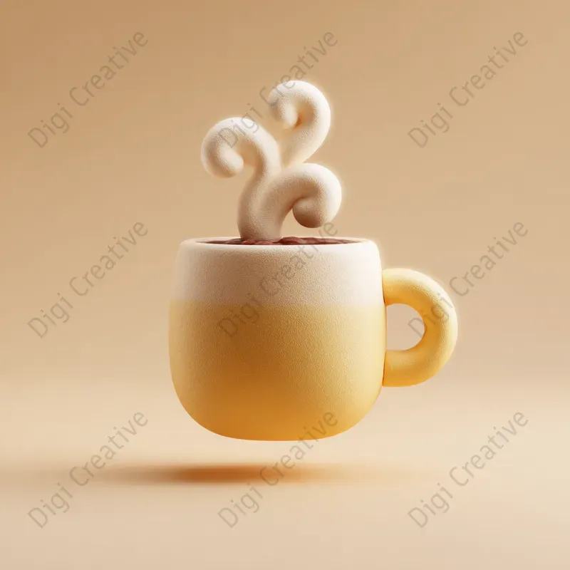 Soft 3D Icons For Friendly Apps