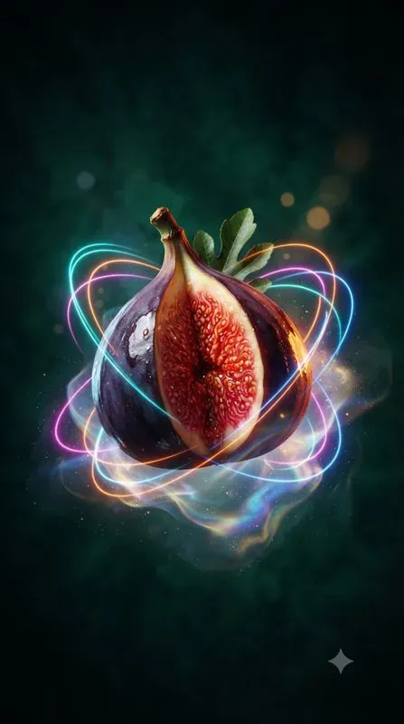 Surreal Neon Fruits Portraits