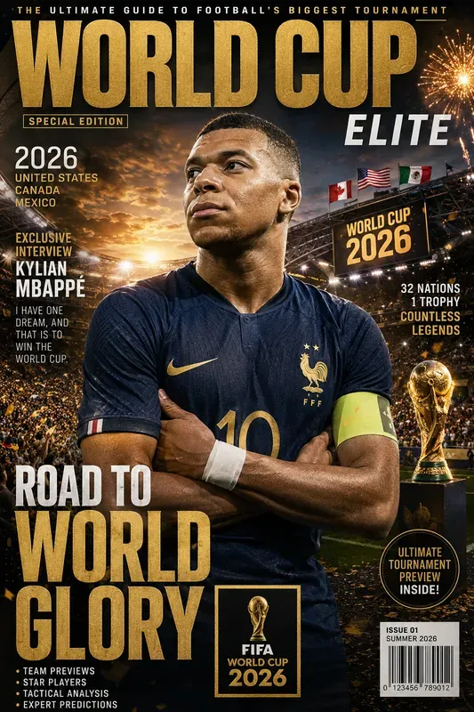2026 World Cup Sports Magazine Covers