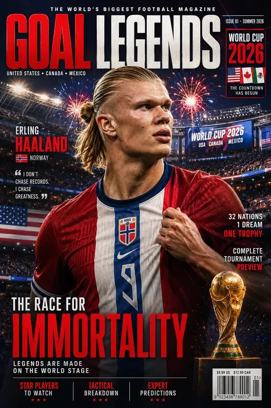 2026 World Cup Sports Magazine Covers