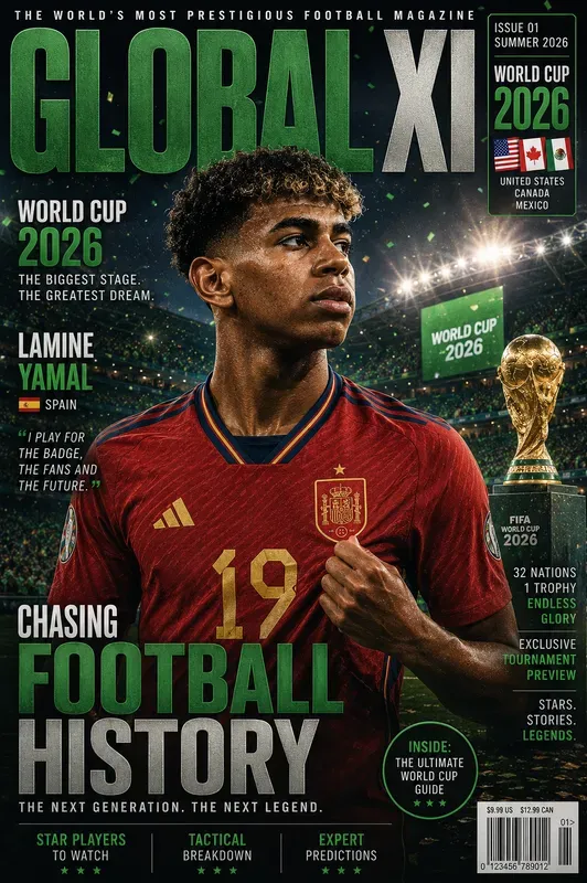 2026 World Cup Sports Magazine Covers