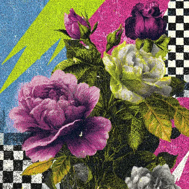 Psychedelic Punk Collage Aesthetics