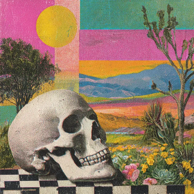 Psychedelic Punk Collage Aesthetics