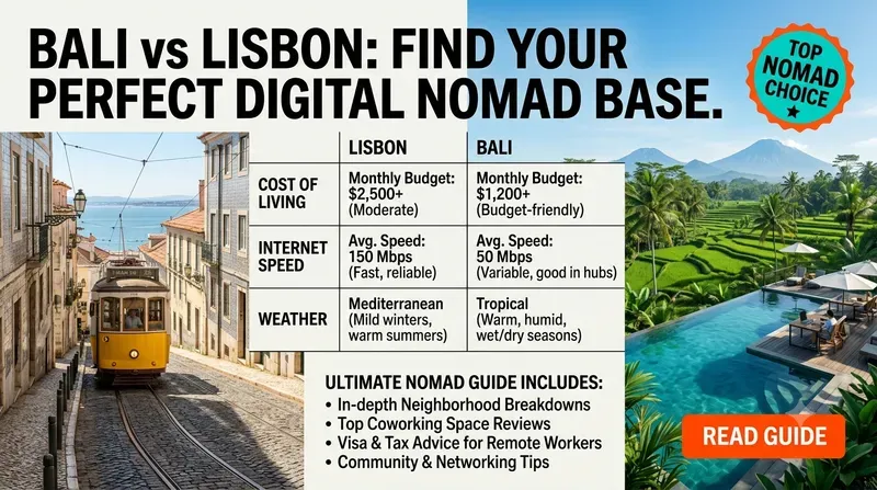 Digital Nomad Travel Guide Layouts