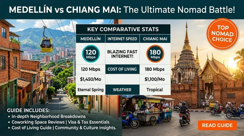 Digital Nomad Travel Guide Layouts