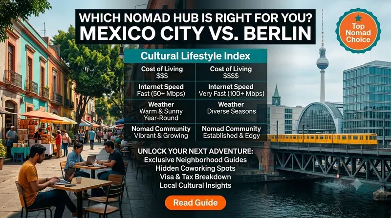 Digital Nomad Travel Guide Layouts