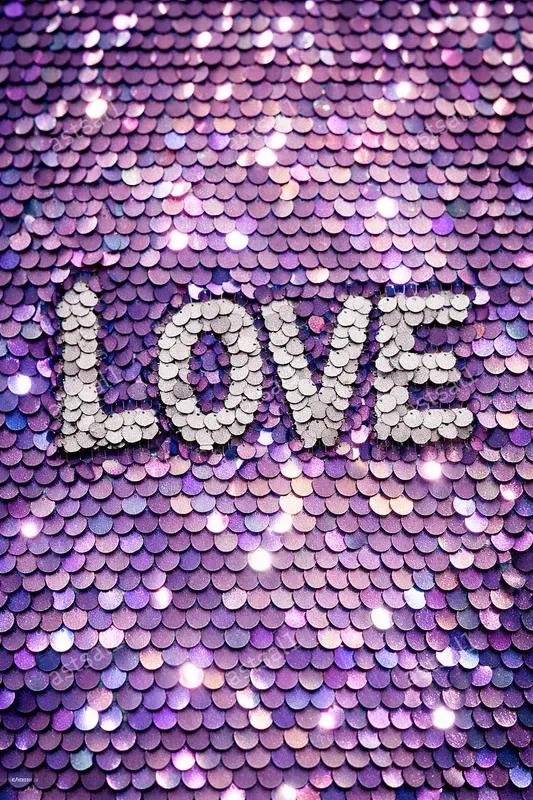 Finger Drawn Sequin Text Generator