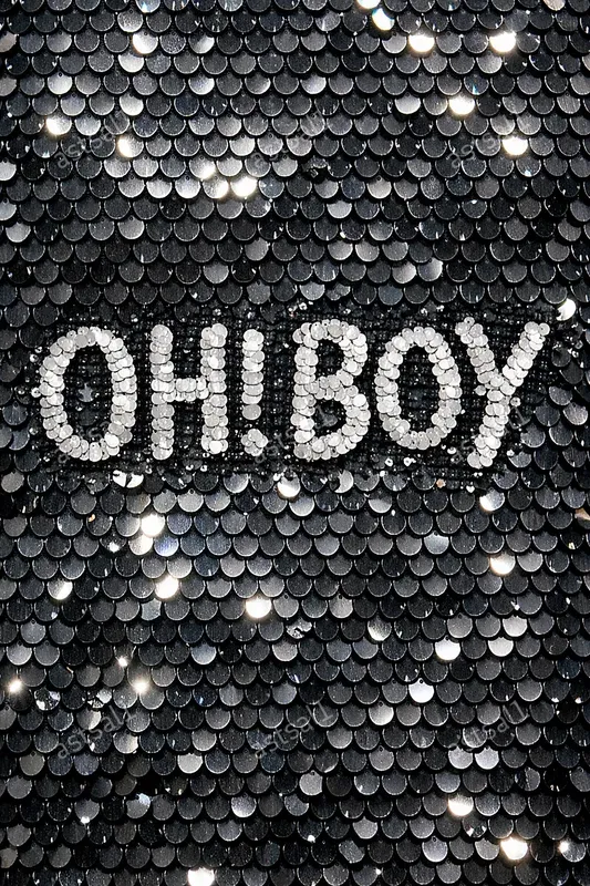 Finger Drawn Sequin Text Generator