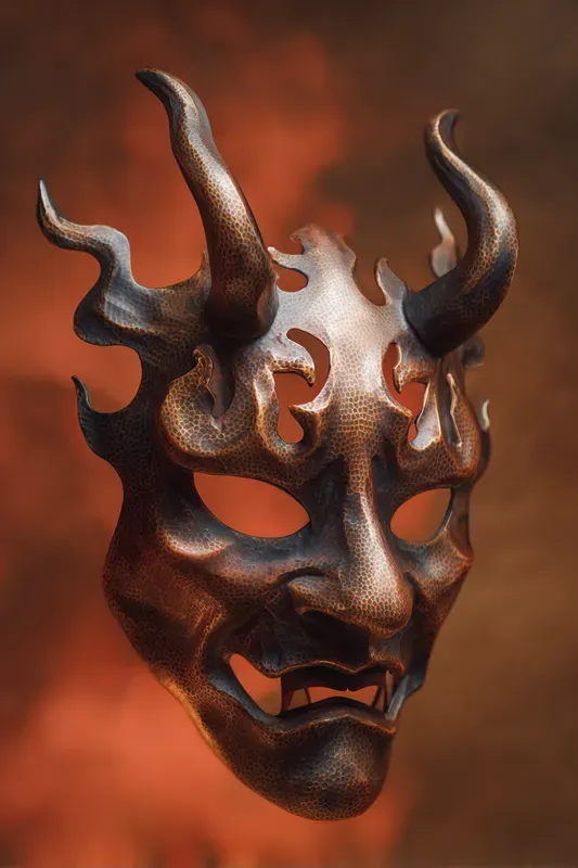 Ceremonial Mask Art Generator
