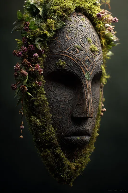 Ceremonial Mask Art Generator