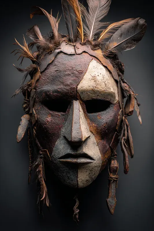 Ceremonial Mask Art Generator