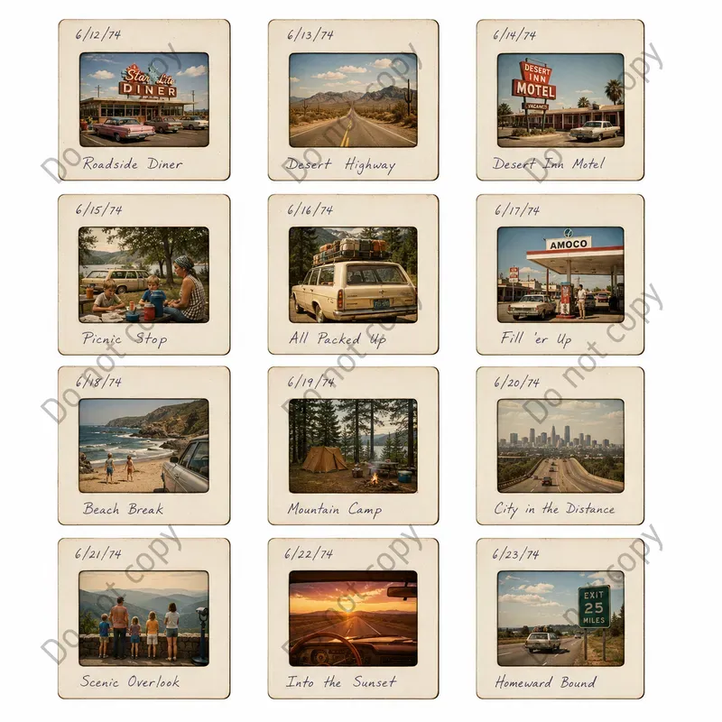 Photo Slide Mount Sheets