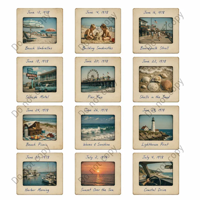 Photo Slide Mount Sheets