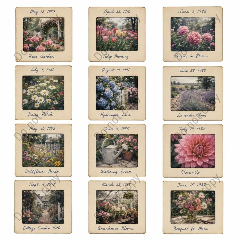 Photo Slide Mount Sheets