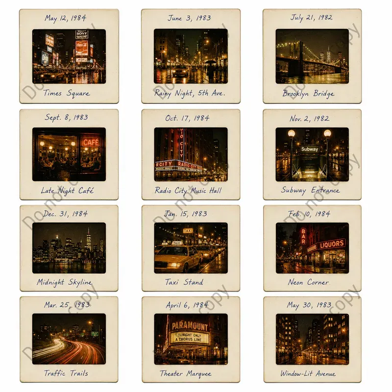 Photo Slide Mount Sheets
