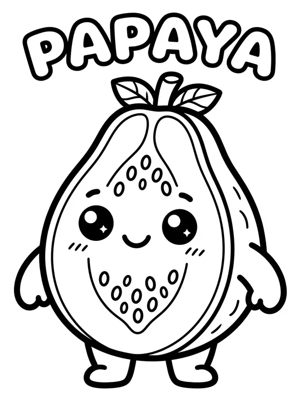 Cute Chibi Coloring Book Pages