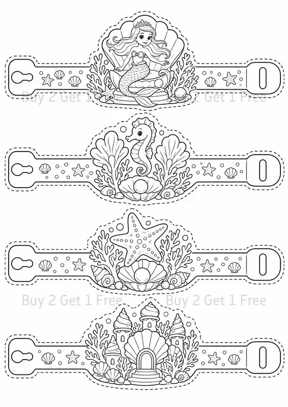Printable Wearable Paper Coloring Books