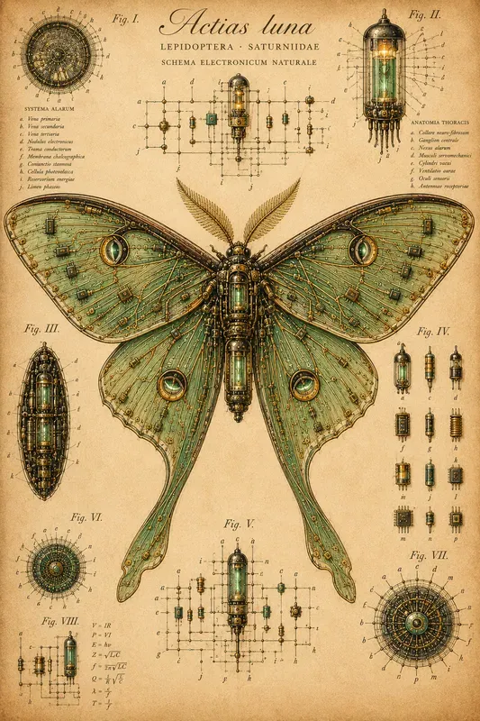 Electronic Specimen Wall Art Assets