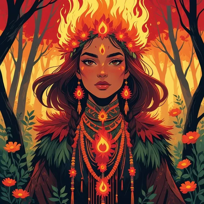 Enchanted Forest Spirit Portraits