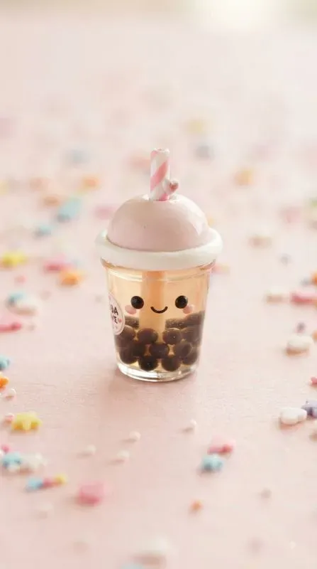 Pastel Clay Kawaii Foods Drinks