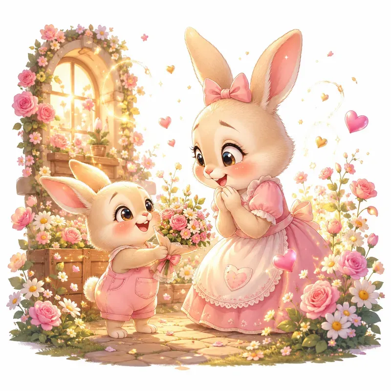 Whimsical Baby Animal Mothers Day Gifts