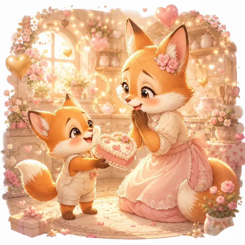 Whimsical Baby Animal Mothers Day Gifts