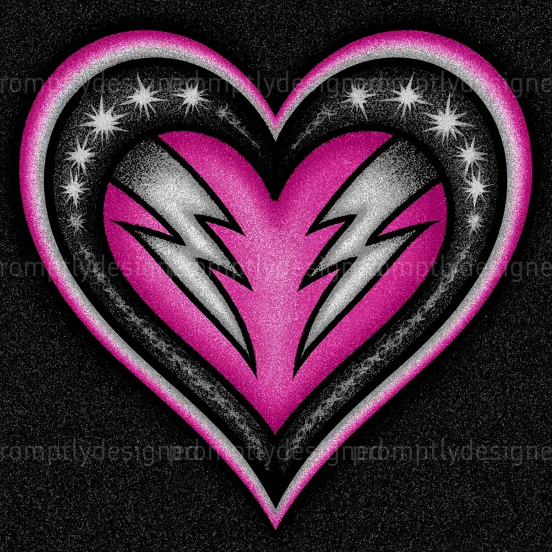 Punk Glam T Shirt Designs