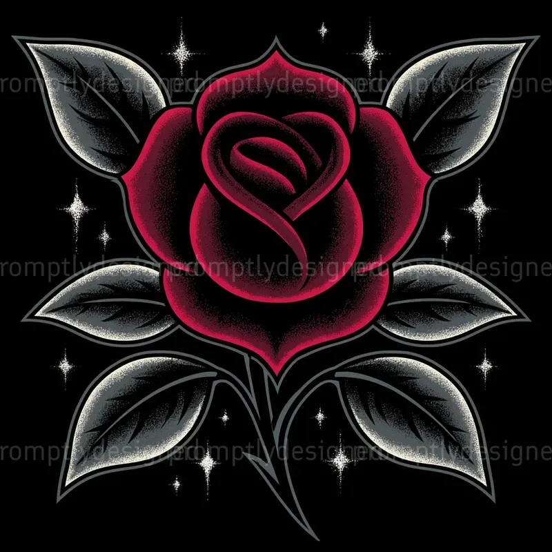 Punk Glam T Shirt Designs