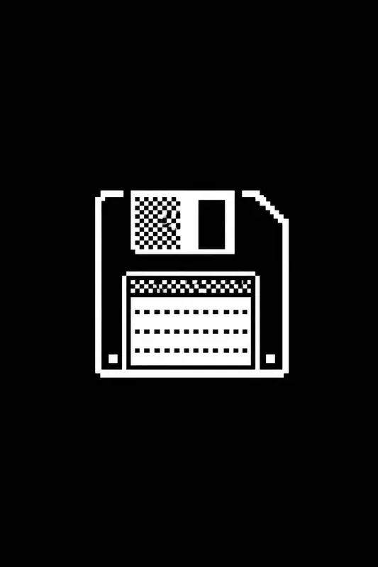 Monochrome 1 Bit Pixel Icons