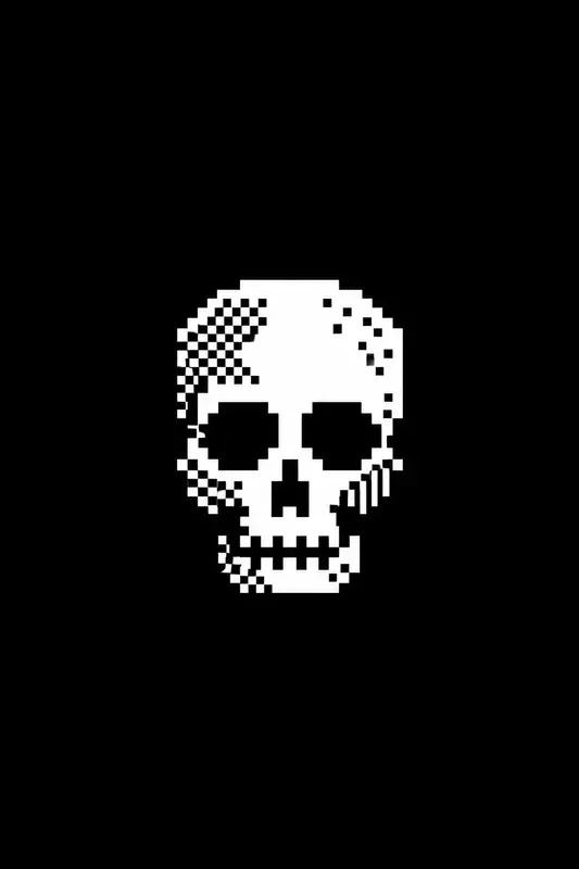 Monochrome 1 Bit Pixel Icons