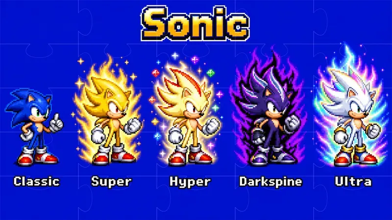 Character Progression Pixel Sprite Sheets