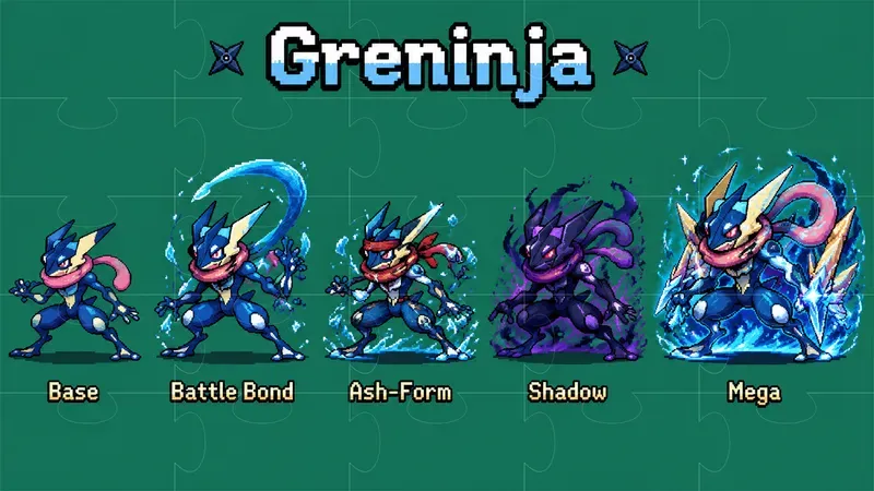 Character Progression Pixel Sprite Sheets
