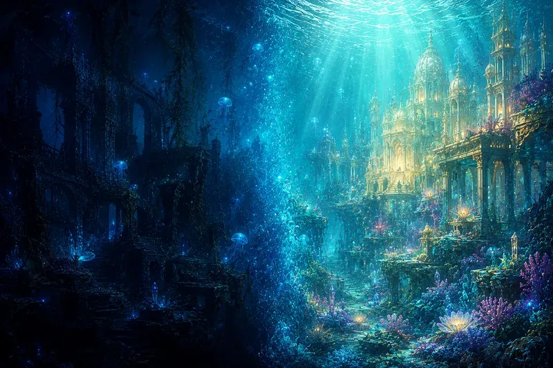Romantasy Full Cover Wraps Deep Ocean