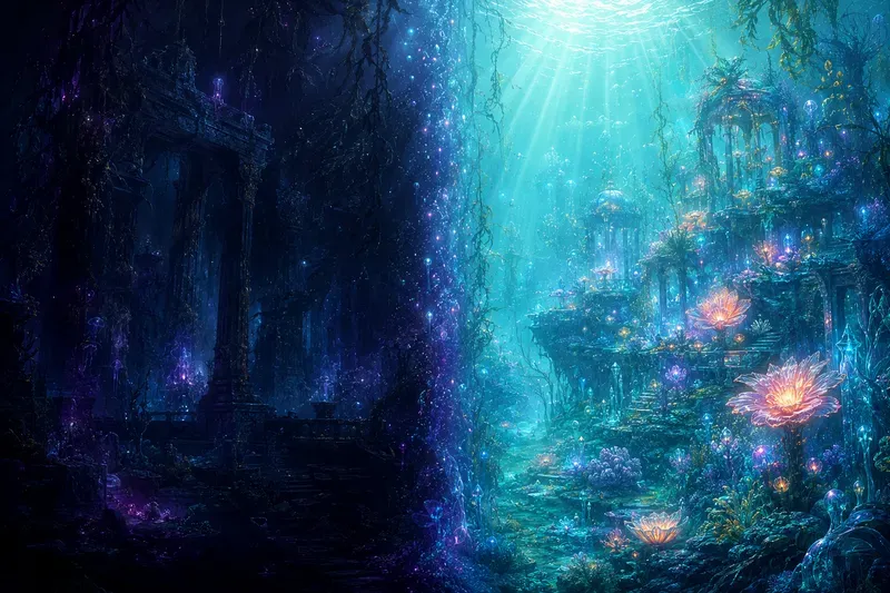 Romantasy Full Cover Wraps Deep Ocean