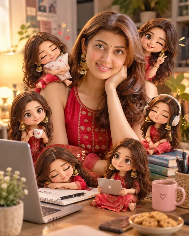 Viral Mini Me Universe Photorealistic
