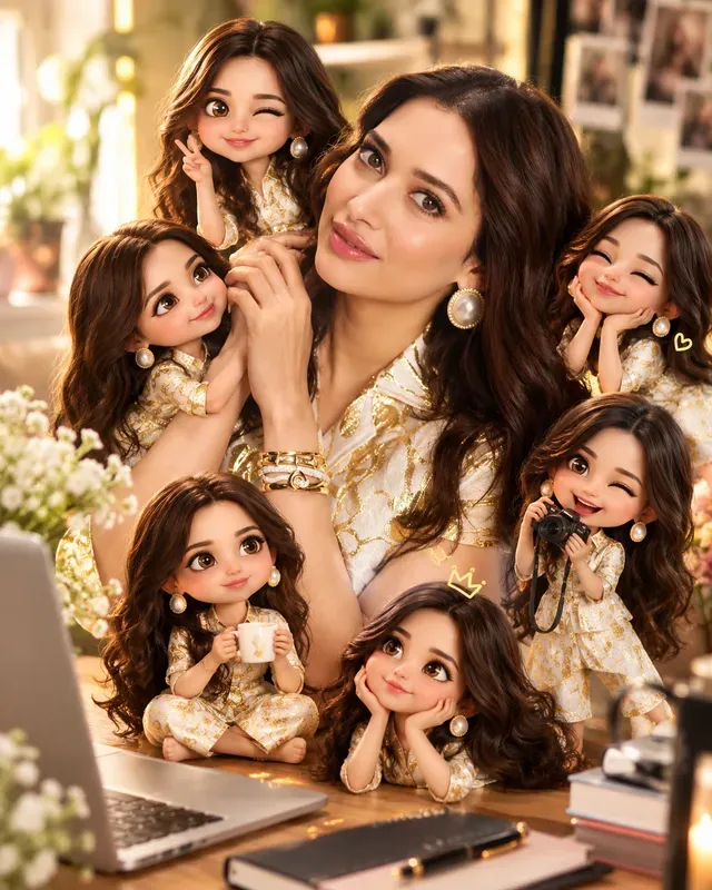 Viral Mini Me Universe Photorealistic