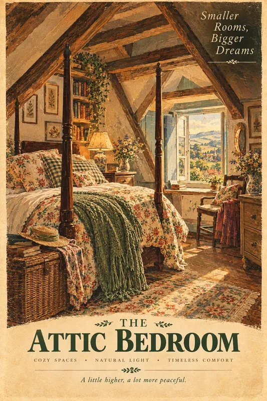 Retro Cottage Lifestyle Art