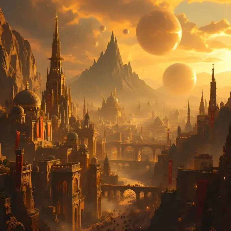 Epic Fantasy Cities