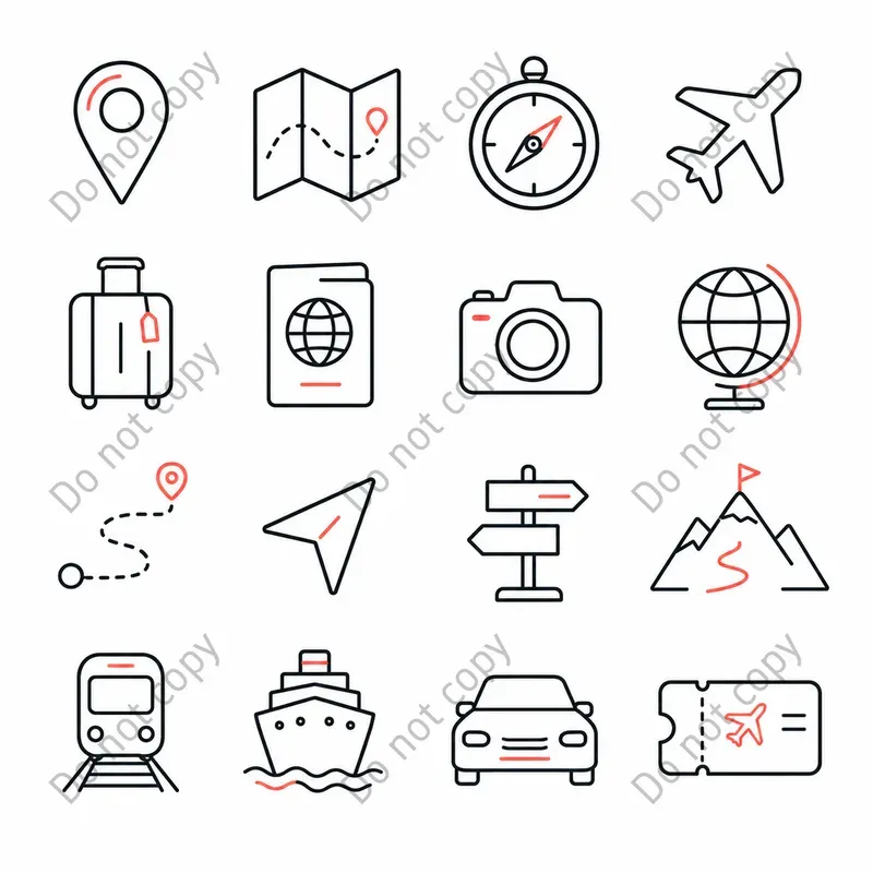 Line Icon Sets Any Topic