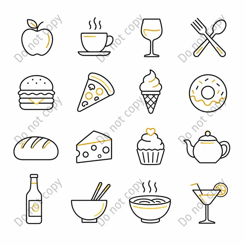 Line Icon Sets Any Topic
