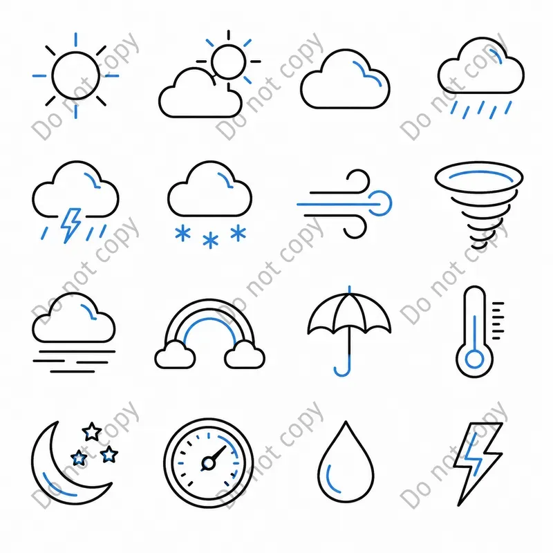 Line Icon Sets Any Topic