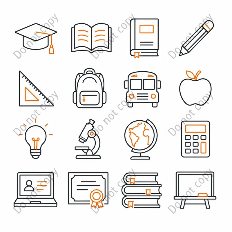 Line Icon Sets Any Topic