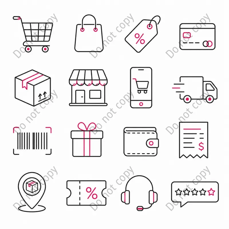 Line Icon Sets Any Topic