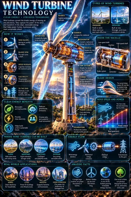 Neon Encyclopedia Infographics