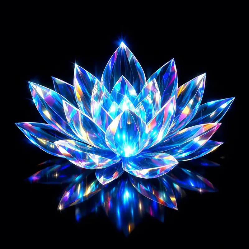 Ultra Neon Prism Hologram Objects