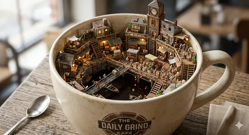 Luxury Tiny Worlds Inside Objects