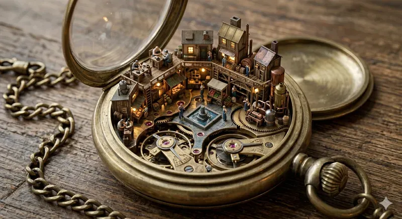 Luxury Tiny Worlds Inside Objects