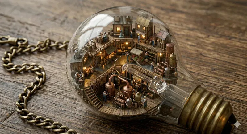 Luxury Tiny Worlds Inside Objects